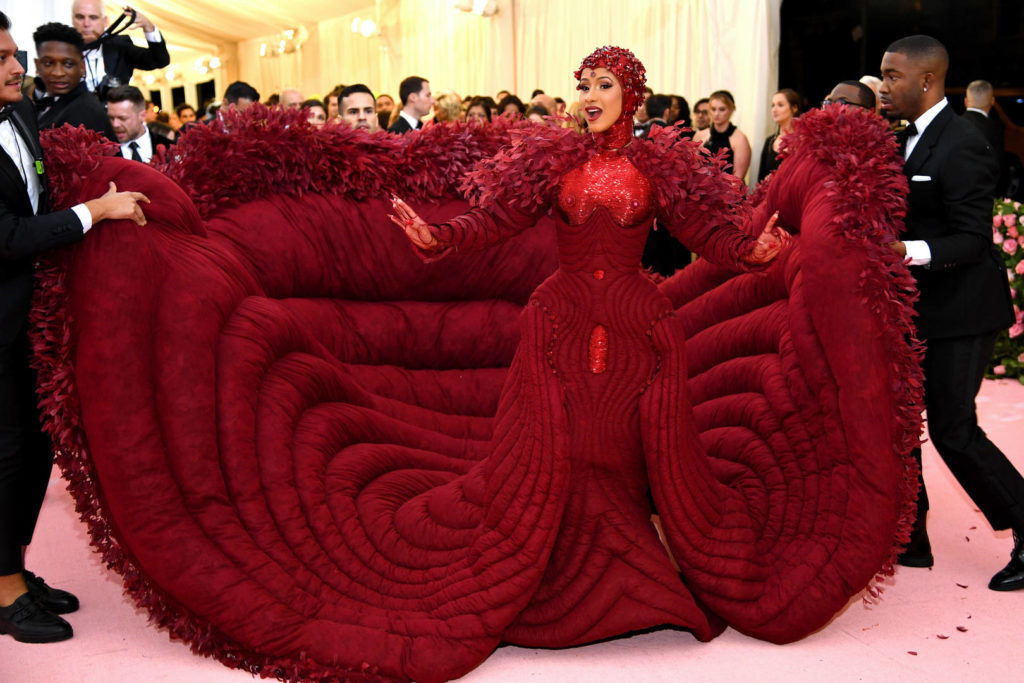LET’S TALK BEST DRESSED: Cardi B Explains Her Met Gala Gown Was Inspired By Feminism (VIDEO)