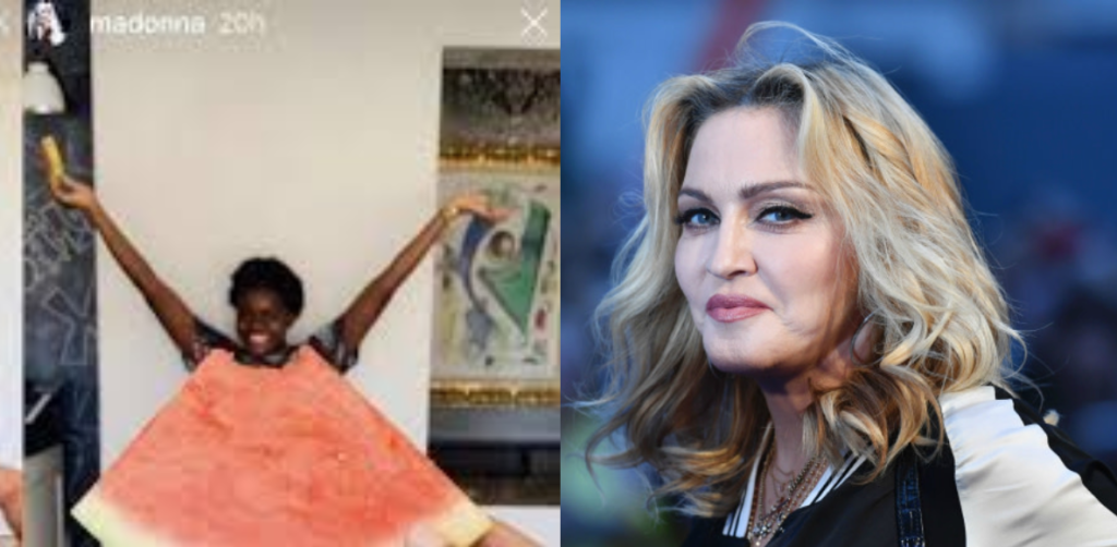 OFFENSIVE OR NO?: Madonna’s Watermelon Images With Black Children Have Left People Confused