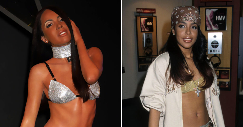 THIS IS WHY WE CAN’T HAVE NICE THINGS: Aaliyah’s Team Issues Statement On Respecting Singer’s Wax Figure After Someone is Caught Putting Lip Gloss On it