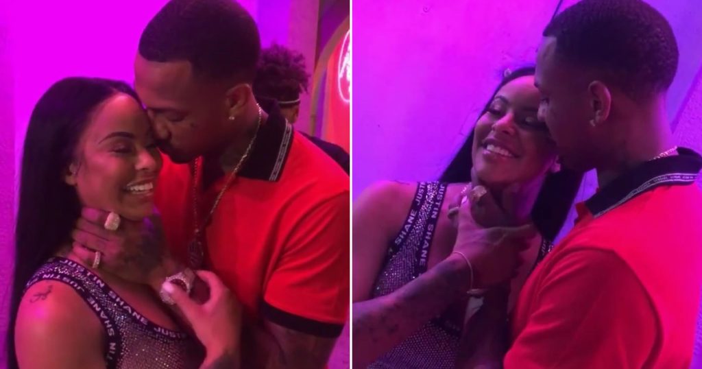 OH SO NONE OF Y’ALL LIKE GETTING CHOKED?: The Internet is Worried About Alexis Skyy After Video Of Trouble Gripping Her Neck Goes Viral