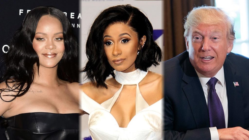 IT’S WHAT HE DESERVES: Rihanna, Cardi B, T.I. & More Stars Slam Donald Trump Following Back-To-Back Mass Shootings