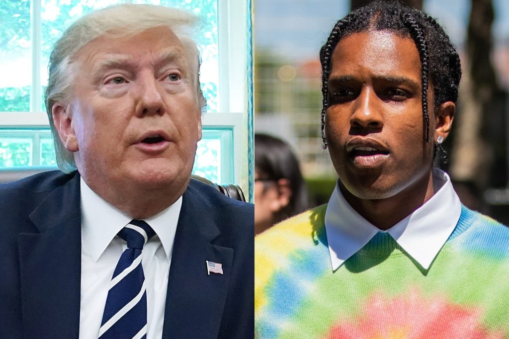 THANKS FOR NOTHING?: The White House is Reportedly Upset After A$AP Rocky Refuses to Publicly Thank Trump
