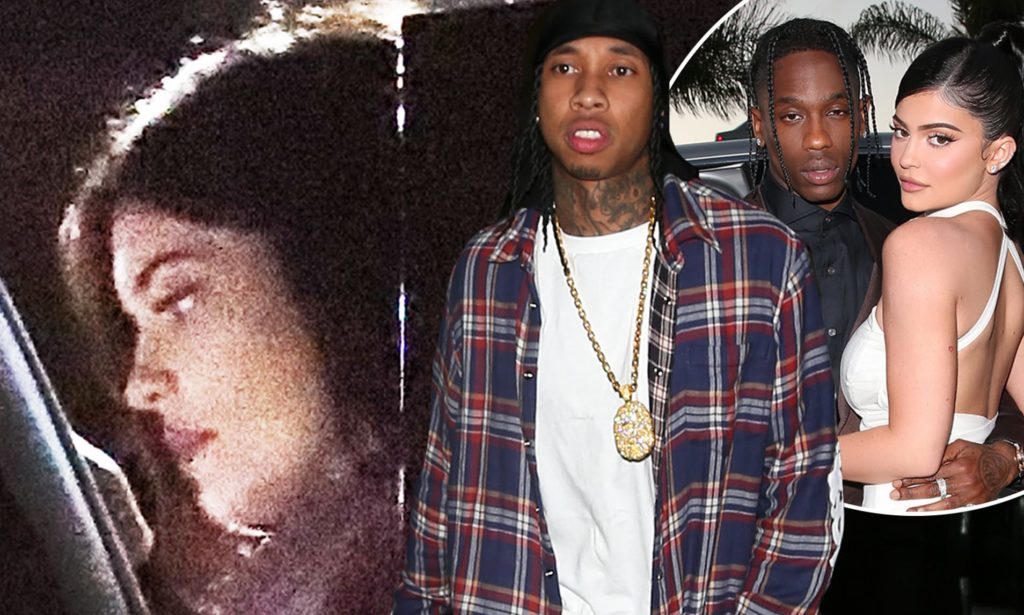 OH SHE WANT THAT OLD THING BACK?: Kylie Jenner Spotted Leaving Ex Tyga’s Studio At 2am After Split From Travis Scott