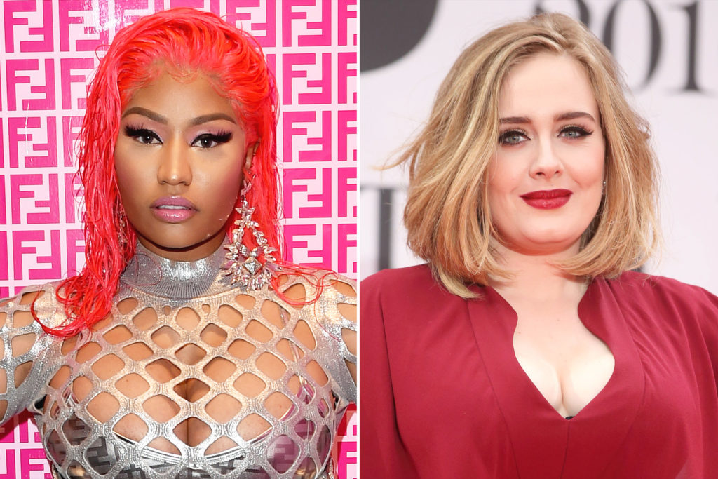 IT WAS ALL A LIE: Nicki Minaj Back Tracks On Claims Of Having a Song with Adele – “I Was Being Sarcastic!” (UPDATE)
