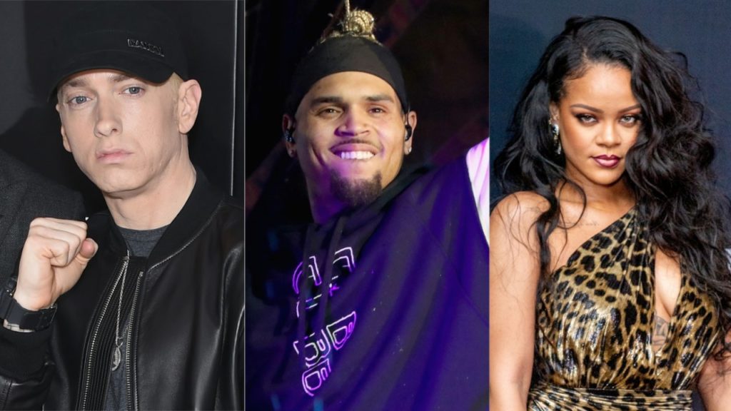 I KNOW YOU LYING: The Internet is Currently Trying to “Cancel” Eminem After An Old Verse Resurfaces of Him Mocking Rihanna’s Domestic Violence Situation with Chris Brown – “I’d Beat a B*tch Down Too”