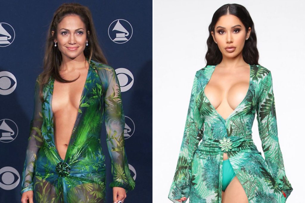 LOVE MAY NOT COST A THING…BUT THIS DOES: Versace Sues Fashion Nova For Allegedly Copying Jennifer Lopez’s Most Iconic Dress