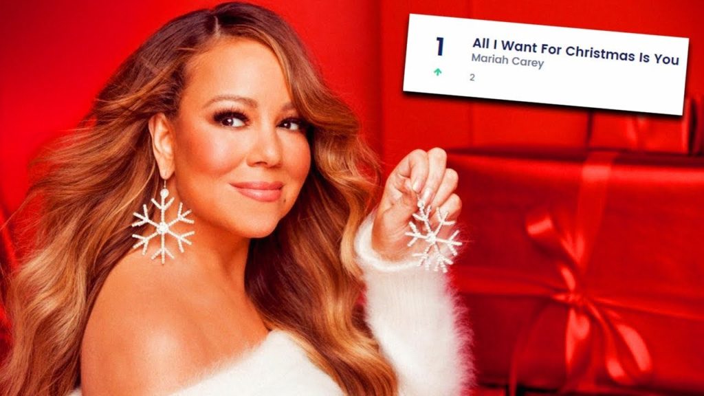 LEGENDARY THINGS: Mariah Carey’s ‘All I Want For Christmas’ Hits #1 On Billboard Hot 100 for the First Time;