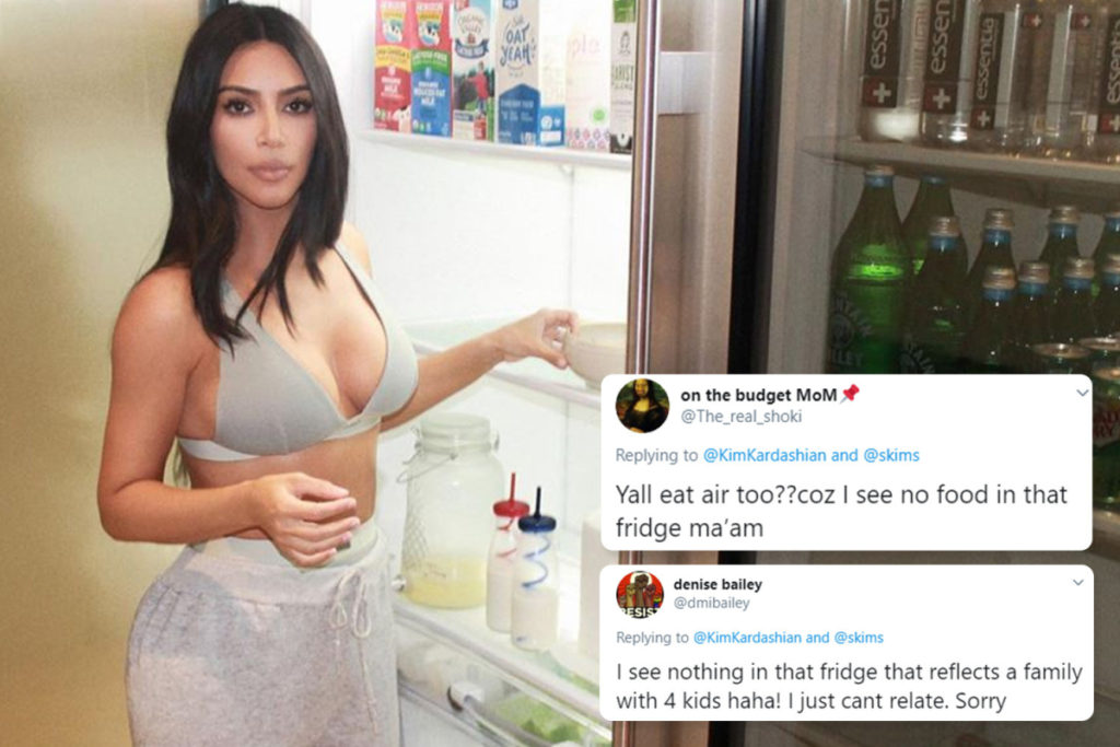 KEEPING UP WITH THE BULLIES: Kim Kardashian Shuts Down Critics Who Criticized How “Empty” Her Fridge Was By Showing How Rich She Actually is – “I Saw Alot of Comments From People Wondering How I Feed My 4 Children”