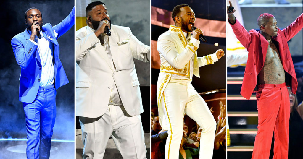 THE MARATHON CONTINUES: DJ Khaled, YG, Meek Mill, Kirk Franklin, & More Pay Tribute To Nipsey Hussle & Kobe Bryant At Grammys (WATCH)
