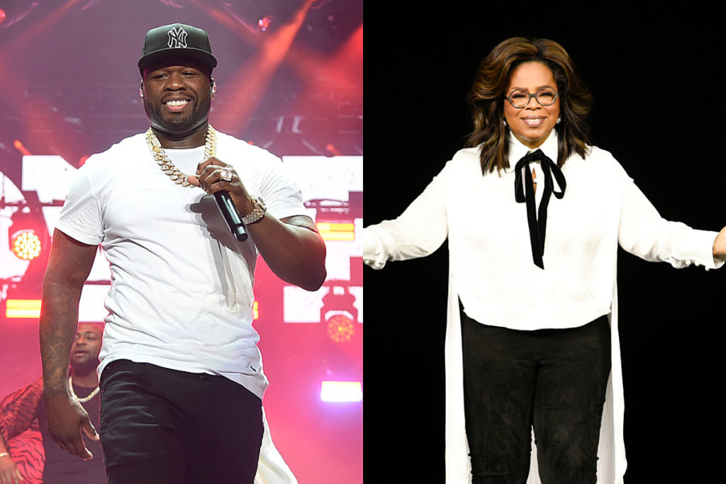 IN CASE YOU MISSED IT: 50 Cent Clowns Oprah For Falling On Stage While Giving a Speech About “Balance” – “Michael Jackson’s Ghost Tripped Her?” (WATCH)