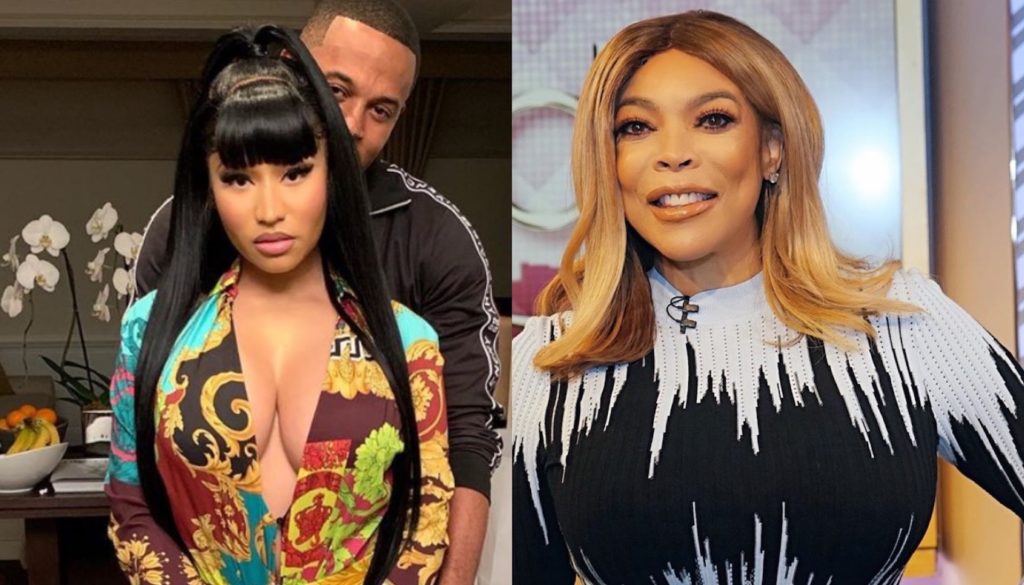 AND I OOP!: Wendy Williams Shades Nicki Minaj Over the Birth of Erica Mena & Safaree’s Child – “Nicki Minaj is Probably Some Place Trying to Get Pregnant As We Speak” (VIDEO)