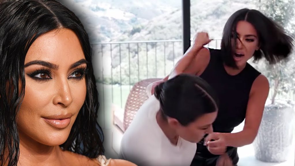 KEEPING UP WITH THE SMACKDOWN: Kim & Kourtney Kardashian Throw Punches in Physical Altercation in New ‘KUWTK’ Trailer (WATCH)