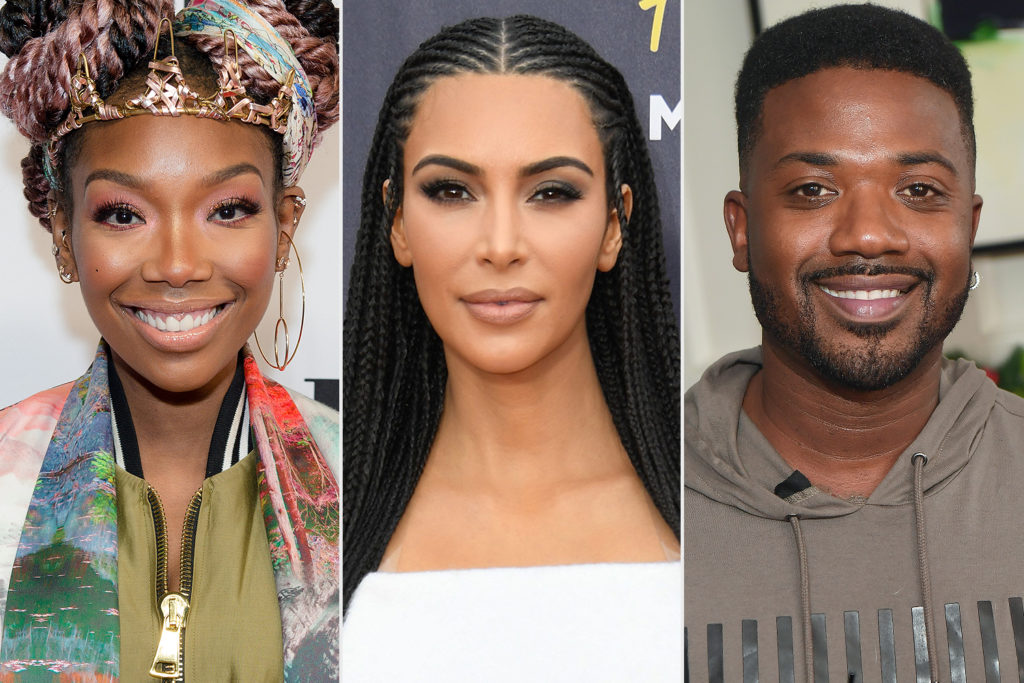 LEAVE KIMMY ALONE: Ray J & Brandy Defend Kim Kardashian Against the Outrage for Wearing Braids – “It’s a Compliment” (VIDEO)