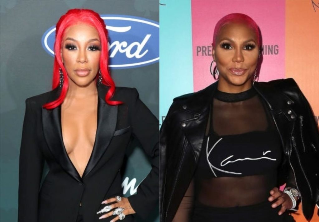 R&BEEF CONTINUED: K. Michelle Comes for Tamar Braxton Once Again; Makes Some Crazy Accusations of Her of Sleeping With Married Men – “How I’m Supposed to Fight a Muppet?”