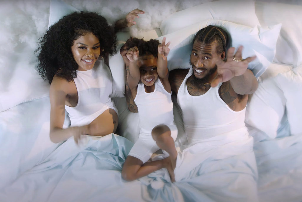 CONGRATS IN ORDER!: Teyana Taylor Reveals She & Hubby Iman Shumpert Are Expecting Baby No. 2 in New Music Video