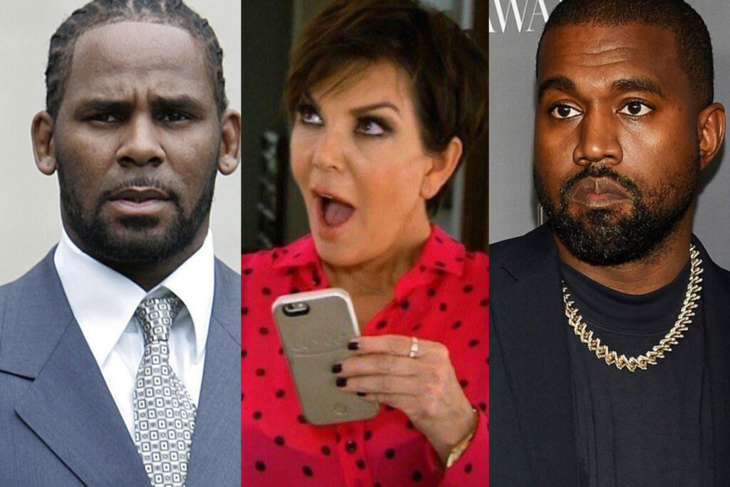 A PISSY MESS: Folks Can’t Stop Talking About Kanye West Pissing On His Grammy; Kris Jenner is Reportedly Appalled While the Internet is Bringing Up R. Kelly
