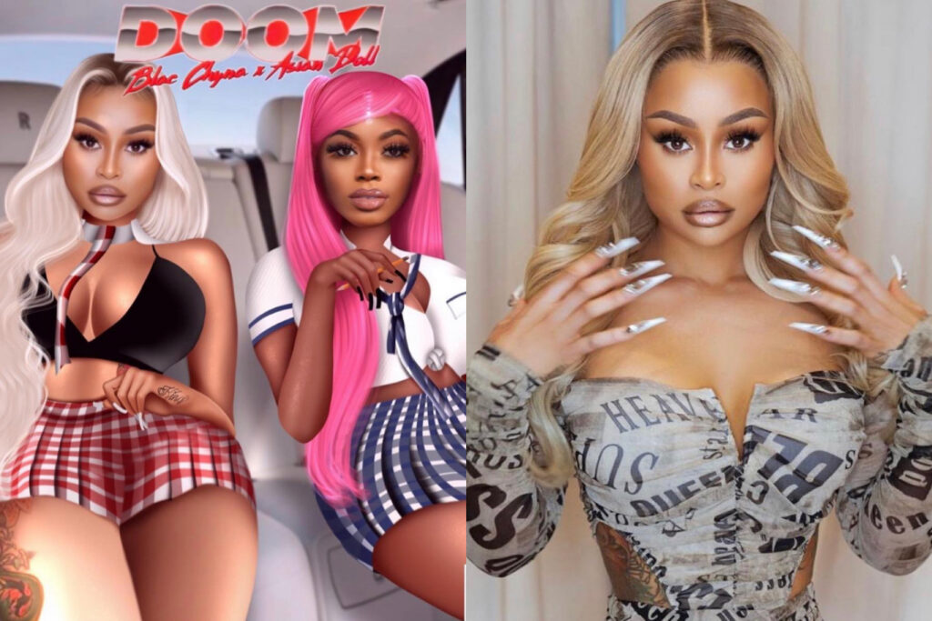 ISSA BOP OR ISSA FLOP?: Blac Chyna is Back Trying to Spit Some Bars On Her New Single “Doom” featuring Asian Doll (VIDEO)