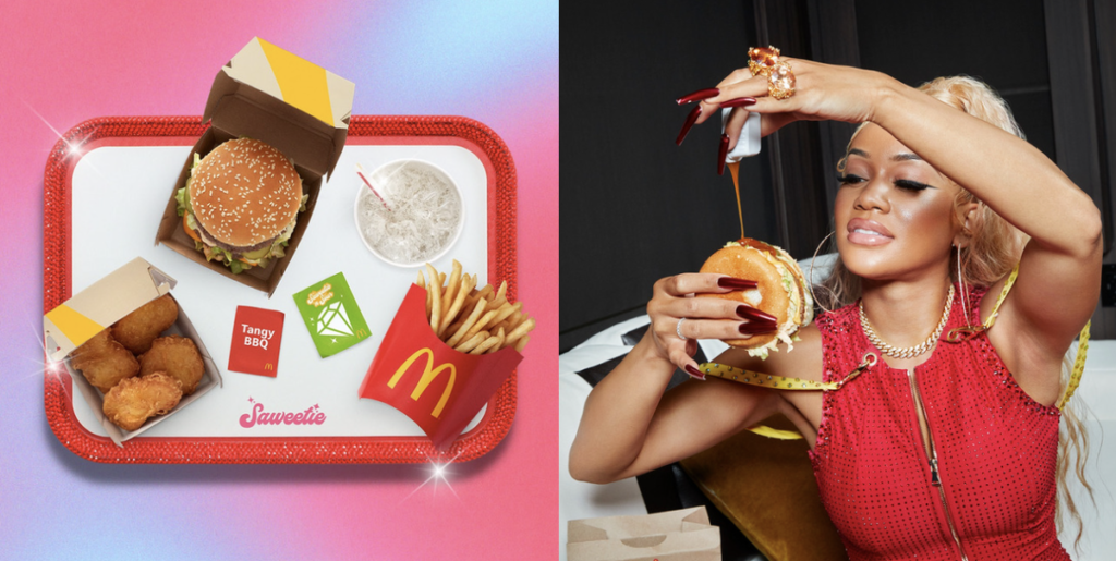 Y’ALL HUNGRY?: Saweetie Collabs with McDonald’s to Bring the ‘Saweetie Meal’ To Life
