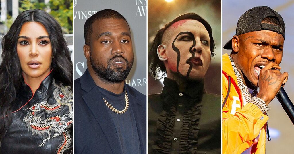 GUESS WHO’S COMING TO DINNER?: Kim Kardashian Was Reportedly Upset About Marilyn Manson & DaBaby Being Included in Kanye West’s ‘DONDA’ Event