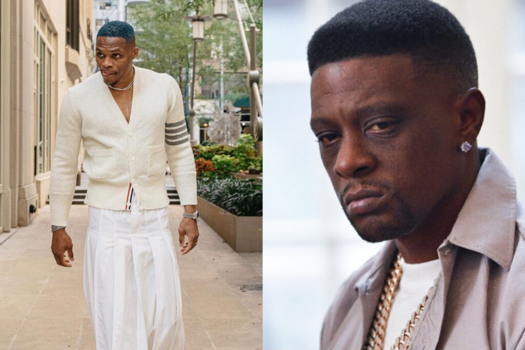 Y’ALL SO PETTY: Russell Westbrook Rocked a Skirt to Fashion Week & The Internet Is Already Predicting a Reaction from the President of the Homophobe Club Lil Boosie