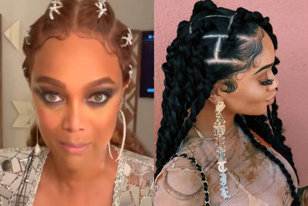 HAIR DO OR HAIR DON’T?: The Internet is Roasting the Hell Out of Tyra Banks Attempt at Saweetie’s Baby Hairs