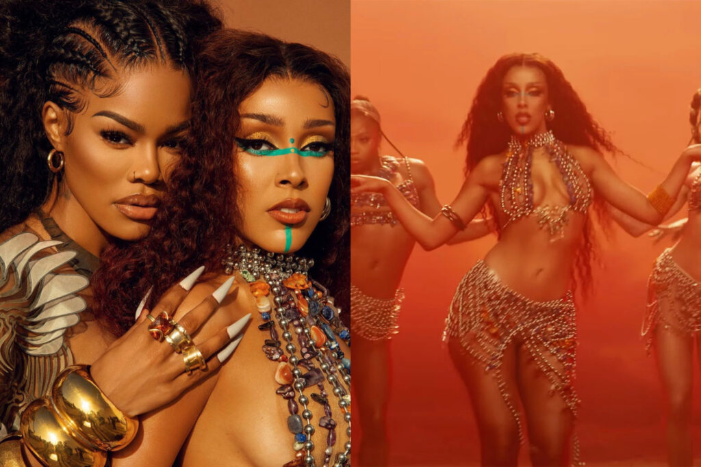 ISSA BOP OR ISSA FLOP?: Doja Cat Teams Up with Teyana Taylor & Reminds Us That Girls Really Do Run the World with Her Sexy New Video – “Woman” (WATCH)
