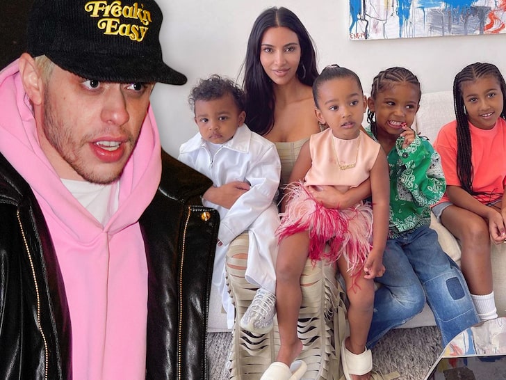 I KNOW YOU LYING: Pete Davidson May Have Gotten Kanye & Kim Kardashian’s Kids Initials Tatted On His Neck – “KNSCP”