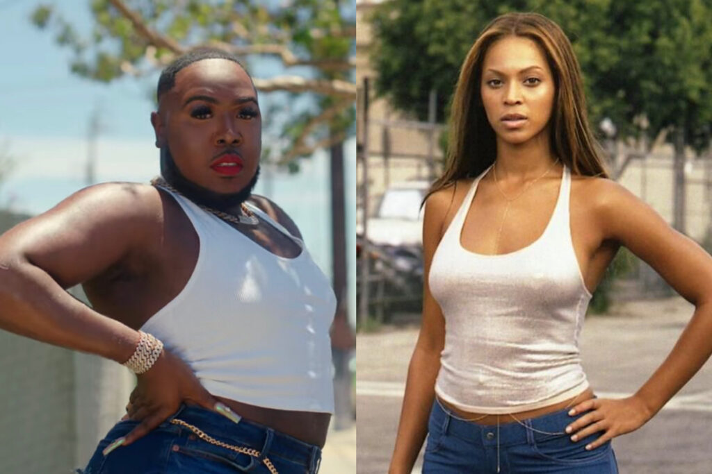 HERE FOR IT OR KEEP IT?: Saucy Santana Channels His Inner Beyoncé in New “Booty” Video featuring Latto (WATCH)