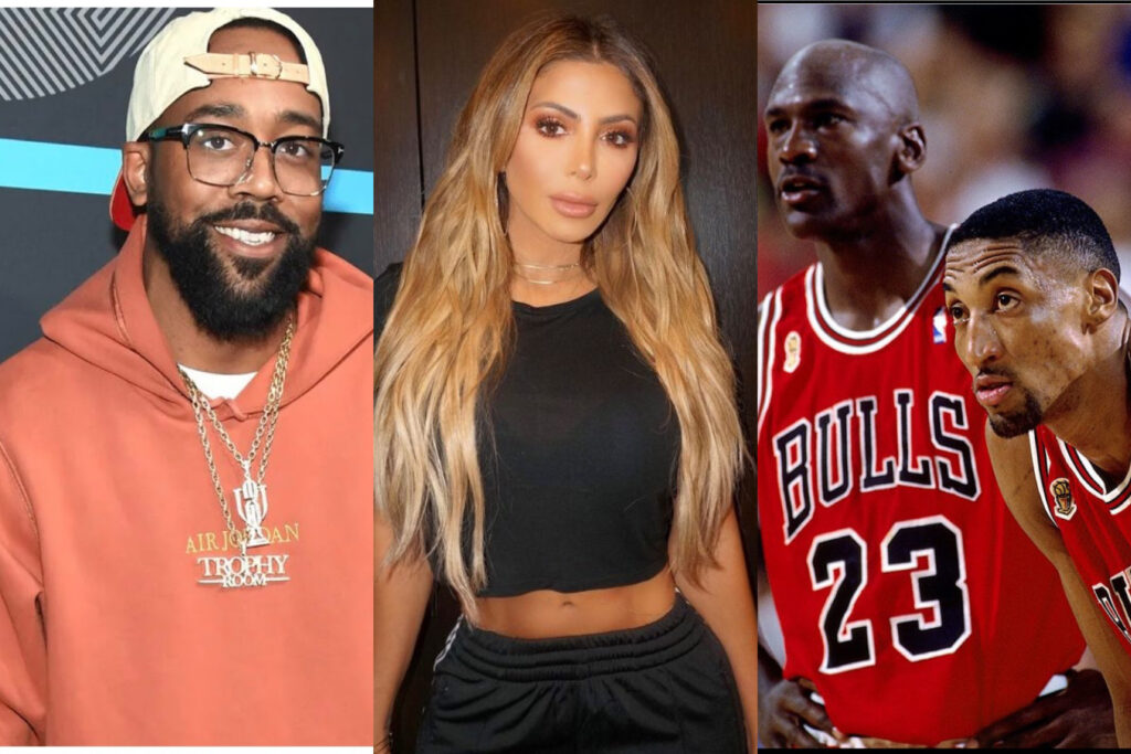 GUESS THE BALL IS IN HIS COURT: Scottie Pippen’s Ex-Wife Larsa Pippen Is Getting the Side Eye After Being Spotted on a Date with Michael Jordan’s Son