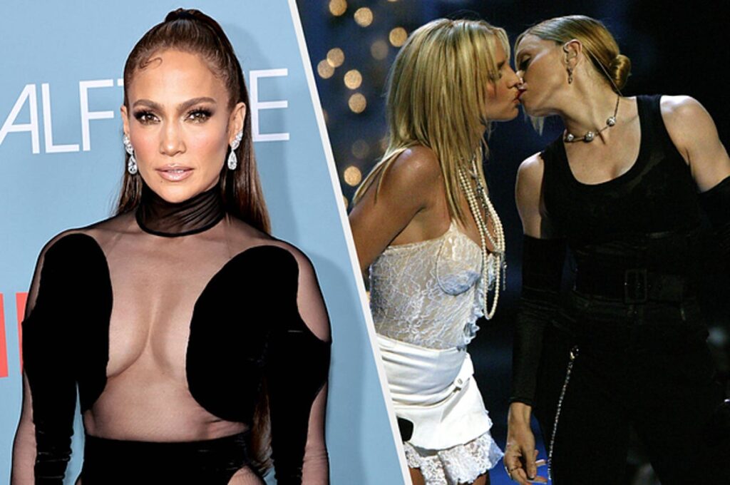 Y’ALL SEE IT?: Jennifer Lopez Claims She Was Supposed to Share Infamous VMA Kiss with Britney Spears & Madonna; Not Christina Aguilera