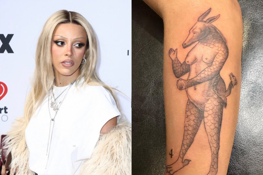 WELCOME TO THE DARK SIDE?: Doja Cat Explains Her New Tattoo to Fans Who Think It’s Demonic – “Your Fear is Not My Problem”